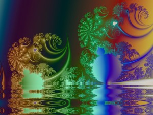 Mandelbrot lake